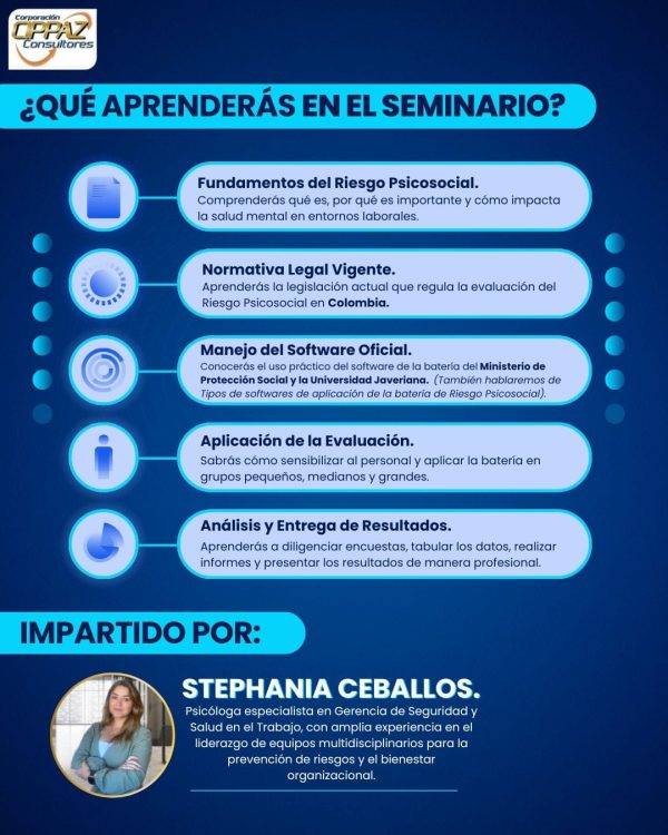 Evaluación del Riesgo Psicosocial- EN VIVO - Imagen 2