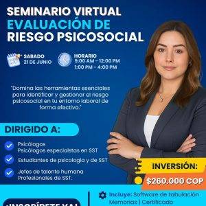 Evaluación del Riesgo Psicosocial- EN VIVO